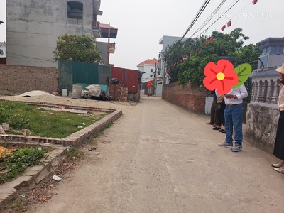 Đất bắc hồng, 110m2. mt5m, nở hậu, ô tô thông, 63tr/m2 6.93tỷ . đông anh. 2