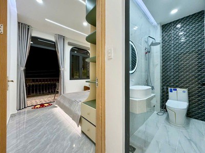 Hẻm ôtô nguyễn văn khối p.9 gò gấp ngay gần công viên làng hoa, nhà siêu đẹp 2 tầng btct, 34m2 2