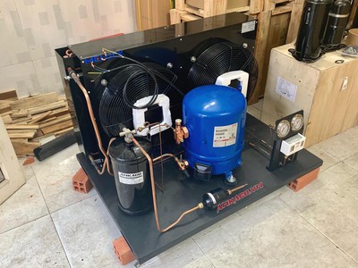 Lắp đặt cụm máy nén kho lạnh Danfoss Piston 4.7 hp MTZ56HL4BVE, bảo hành 12 tháng 0