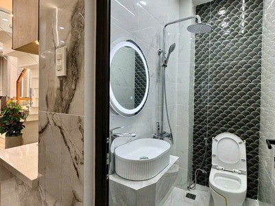 Hẻm ôtô nguyễn văn khối p.9 gò gấp ngay gần công viên làng hoa, nhà siêu đẹp 2 tầng btct, 34m2 4