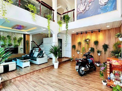 Nhà đẹp,4tầng,60m2,ngang khủng 8m,hxh,phạm văn chiêu gò vấp nhỉnh 7tỷ 2