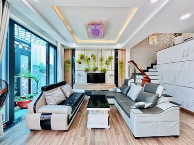 Nhà đẹp,4tầng,60m2,ngang khủng 8m,hxh,phạm văn chiêu gò vấp nhỉnh 7tỷ 3