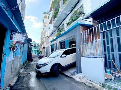 Nhà đẹp,4tầng,60m2,ngang khủng 8m,hxh,phạm văn chiêu gò vấp nhỉnh 7tỷ 4