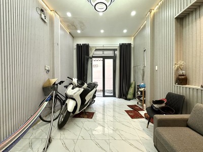 Nhà bán hẻm  214/ lê văn sỹ 35m2 4  tầng btct ,  bề ngang 4m , 5pn  , 7 tỷ 5   tl 4