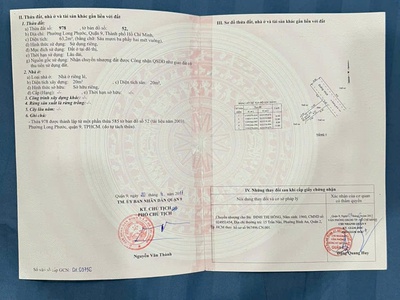 Bán nhanh lô đất phường long phước, quận 9, tp hcm 0