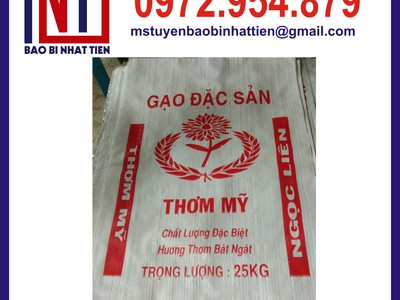Chuyên sản xuất in ấn bao PP dệt, bao PP trắng in theo yêu cầu 1