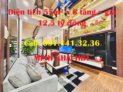 Nhà mặt phố 359 Minh Khai HBT kinh doanh sầm uất 55 mét giá chỉ 12 tỷ 0