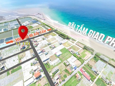 Bán lô đất trục vuông góc với biển giao phong 84m2 giá 1.x tỷ 3