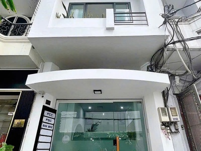Bán toà  nhà xa hoa q1-lê thánh tôn-6 tầng thang máy-dòng- giá tốt chỉ 33 tỷ 0