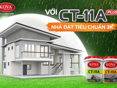 Mua Sơn chống thấm Kova CT-11A gốc nước hay gốc xi măng 0