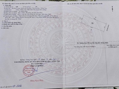 cần bán gấp lô đất đẹp xã hòa long, tp bà rịa giá 1.55 tỷ 4