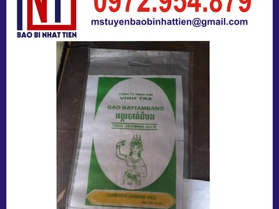 Sản xuất bao PP dệt đựng gạo, in bao đựng gạo 7