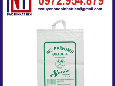 Sản xuất bao PP dệt đựng gạo, in bao đựng gạo 10