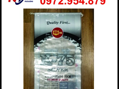 Sản xuất bao PP dệt đựng gạo, in bao đựng gạo 4