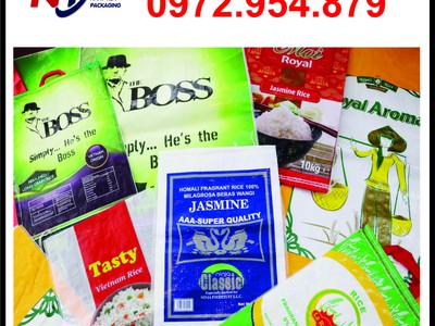 Sản xuất bao PP dệt đựng gạo, in bao đựng gạo 13