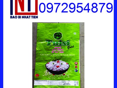 Sản xuất bao PP dệt đựng gạo, in bao đựng gạo 2