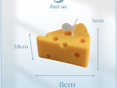 Nến Cheese - Nến thơm Lam An 0
