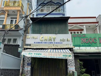 Mặt tiền đoàn giỏi, đối diện aeon tân phú. nhà 4x20m, 4 tầng, chỉ 9.9 tỷ 1