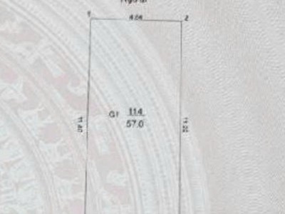 Bán nhà ngõ nông khương đình 57m 1 tầng mt 4.8 5 t.ỷ 2