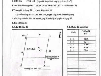 Cơ hội dành cho nhà đầu tư đất chính chủ đường dt 844, hưng thạnh, tháp mười, đồng tháp 2