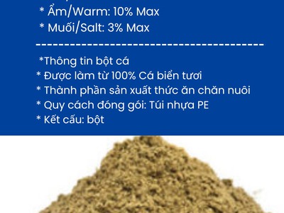 Bột cá biển 65 đạm 586 0