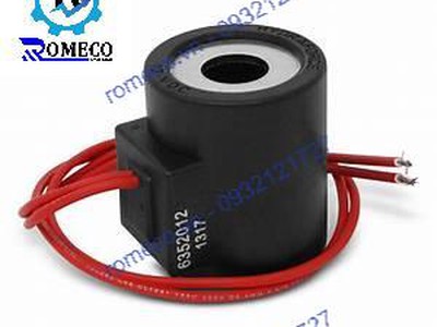 Cuộn hút van điện từ 6352012 1317 dây dẫn 18 , 12V, kích thước 10 cho thân Hydraforce 08 10 12 16 38 0