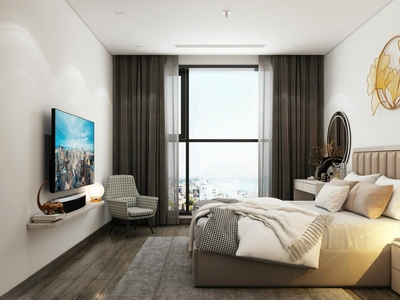 Cho thuê căn hộ 2 ngủ tại Vinhome Sky Lake, Phạm Hùng. Hiện trạng nội thất mới. 12