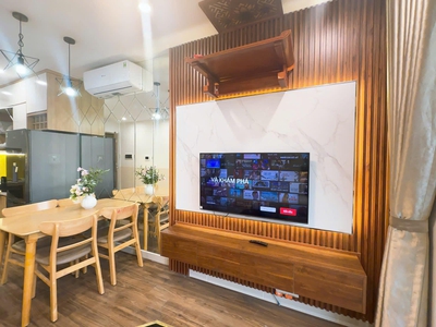 Cho thuê căn hộ 2 ngủ tại Vinhome Sky Lake, Phạm Hùng. Hiện trạng nội thất mới. 2