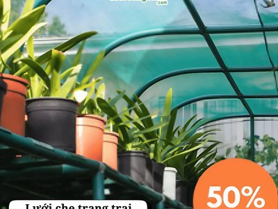 Lưới che nắng dệt kim - Độ bền cao 5