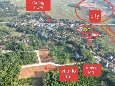 Chưa đến 300 triệu có ngay lôđất nền ngọc lặc giá rẻ bán cắt lỗ. diện tích rộng cạnh đường hồ chí 0