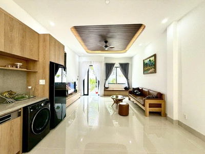 Cho thuê nhà mới sân vườn phường phước long,  tp nha trang 2