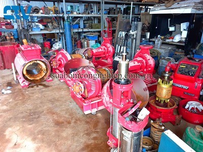 Cường Thịnh Vương sửa chữa máy bơm công nghiệp bị cháy 0