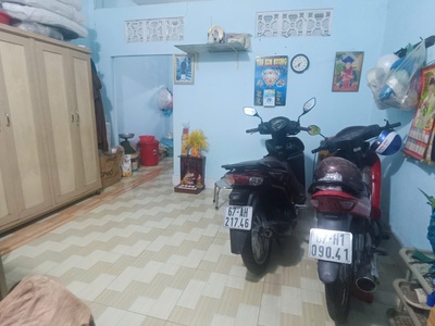 Nhô 2 tỷ có ngay nhà 56m  - hẻm thông ra ngay cổng sau công viên phần mềm quang trung - tân chánh 1