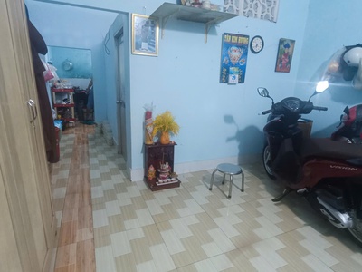 Nhô 2 tỷ có ngay nhà 56m  - hẻm thông ra ngay cổng sau công viên phần mềm quang trung - tân chánh 2
