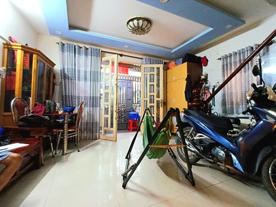 Giá mềm nhất quận 6: tân hoà đông- p.14-căn góc- dt: 48m   4,5m nở hậu 6m  2 tầng - hẻm 3g thông 0