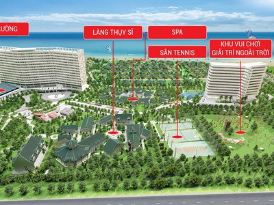Chính chủ bán gấp biệt thự movenpick cam ranh, nha trang  miễn trung gian  521.46m2 0