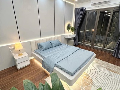 Bán nhà phố chợ khâm thiên 30m2 x 4 tầng, ngõ thông rộng, nhà mới kính koong fuul nội thất với 3 1