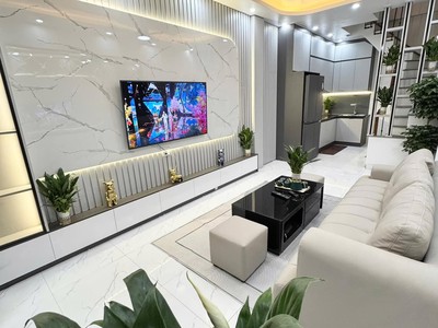 Bán nhà phố chợ khâm thiên 30m2 x 4 tầng, ngõ thông rộng, nhà mới kính koong fuul nội thất với 3 4