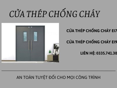 Cửa Thép Chống Cháy - An Toàn Tuyệt Đối 0