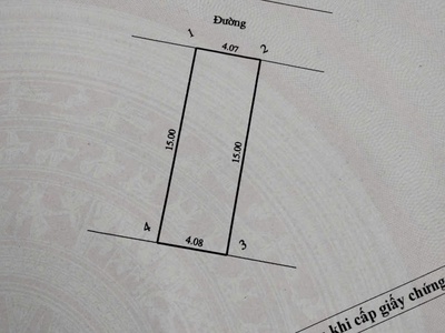 Bán lô đất dịch vụ tổ 5, quang minh, mê linh. đường rộng, có vỉa hè, giáp khu công nghiệp. 0