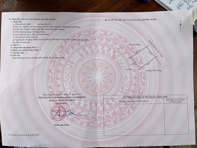 Chính chủ gửi bán lô đất giá công nhân tại nằm trên trục đường rộng thông các ngả 2 oto tránh nhau 1