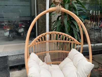 Ghế xích đu mây tự nhiên 4