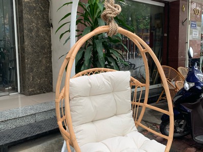 Ghế xích đu mây tự nhiên 5