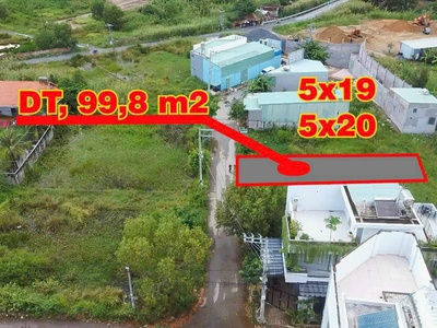 Lô đất dự án sam sung villa DT 100m, đường thông giá tốt 0
