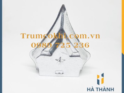 Chông hàng rào sắt hộp 40 80 mm 0