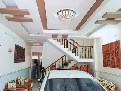 Siêu rẻ bán căn nhà lầu đẹp kdc tân phong, đường nhựa 8m chỉ 4,3 tỷ 0