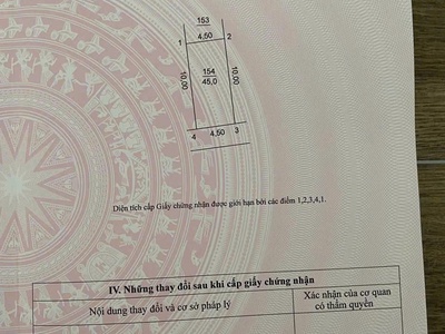 Bán đất 45m2  nghĩa lại uy nỗ đông anh 3