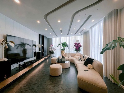 Bán nhà riêng mặt Hồ Đầm Tròn - Đội Cấn - Diện tích 52m2 - Giá 32 tỷ 2