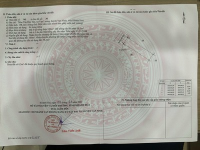 Cần bán lô đất liền kề trung tâm Vạn Giã 3