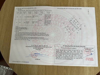 Chính chủ gửi bán lô đất góc full thổ cư, ô tô đỗ cửa tại Thôn Trình Xá, Xã Đỗ Động, Thanh Oai 2